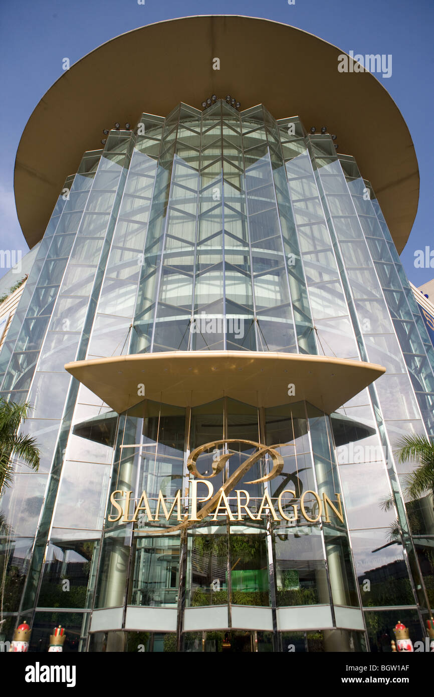the Shopping Centre Siam Paragon the city centre in Pratunam in the city of  Bangkok in Thailand in Southeastasia Stock Photo - Alamy