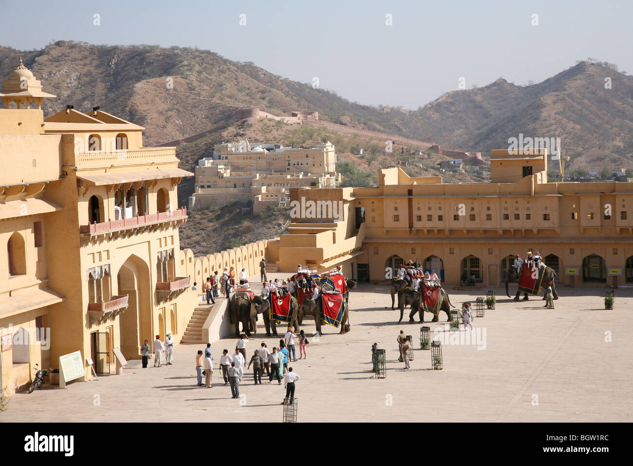 Inside amber fort jaipur hi-res stock photography and images - Alamy