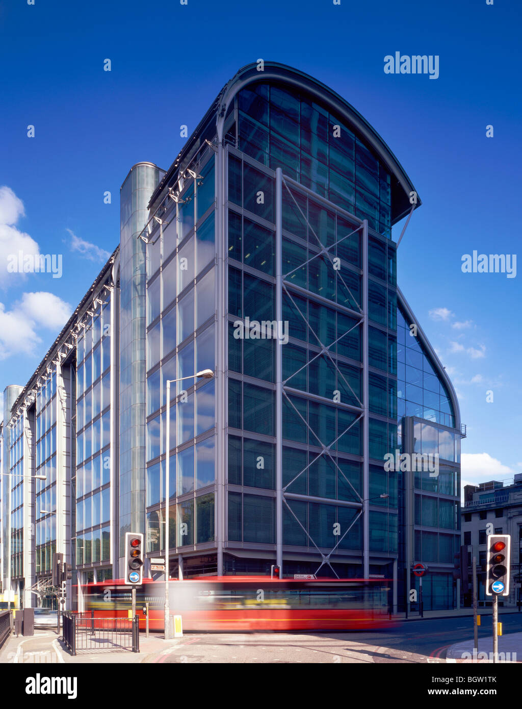 WELLCOME TRUST GIBBS BUILDING, LONDON, UNITED KINGDOM, HOPKINS ARCHITECTS Stock Photo