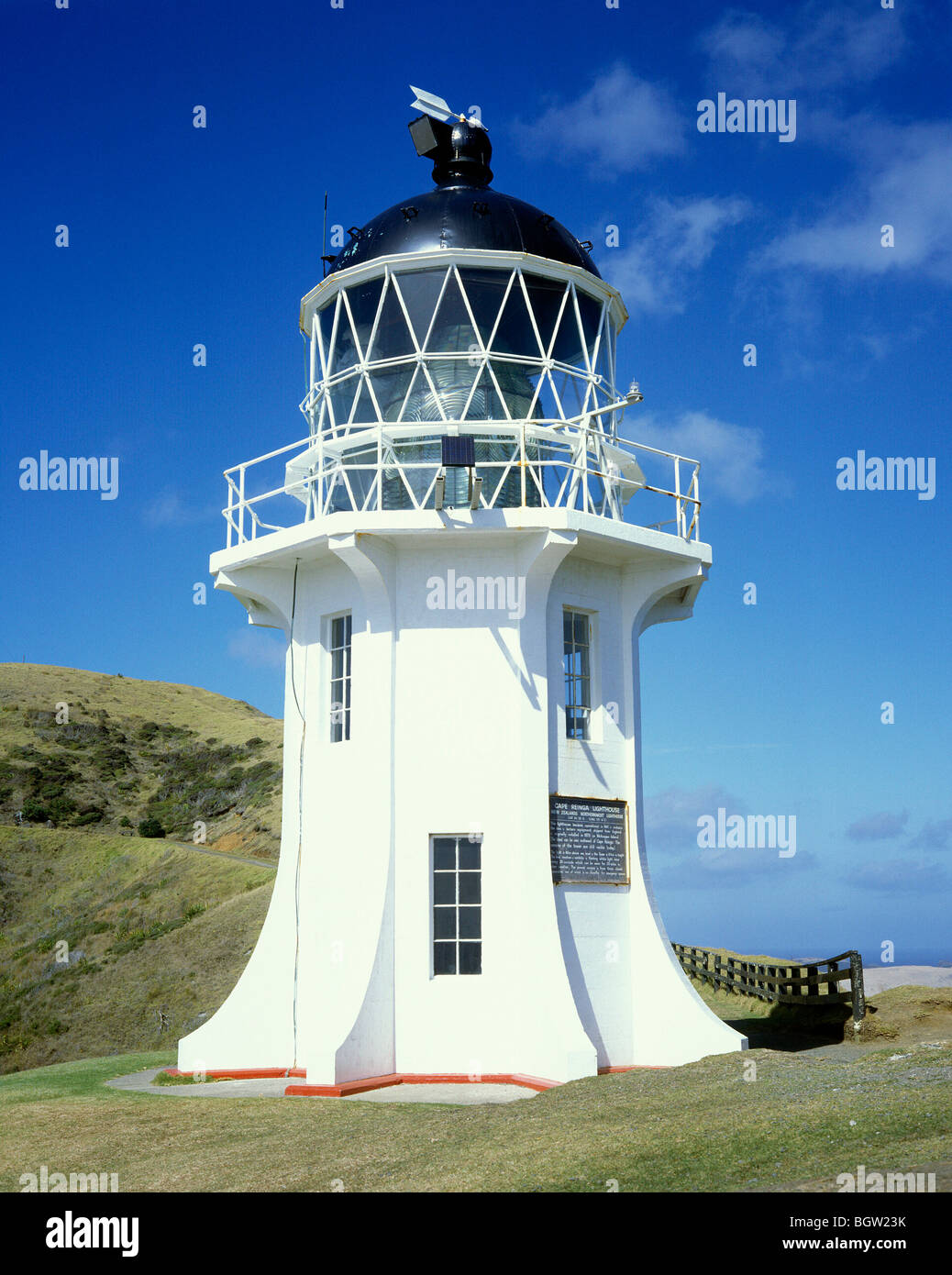 Lighthouse, Cape Reinga, Northland, New Zealand Stock Photo: 27595335 - Alamy