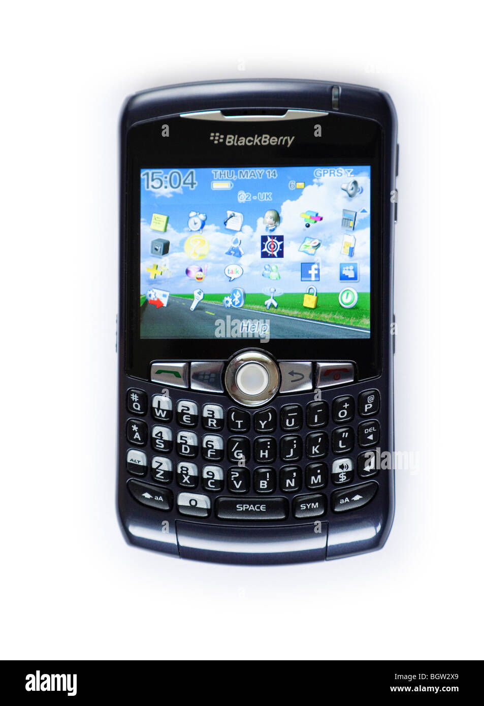 BlackBerry 8800 smartphone Stock Photo