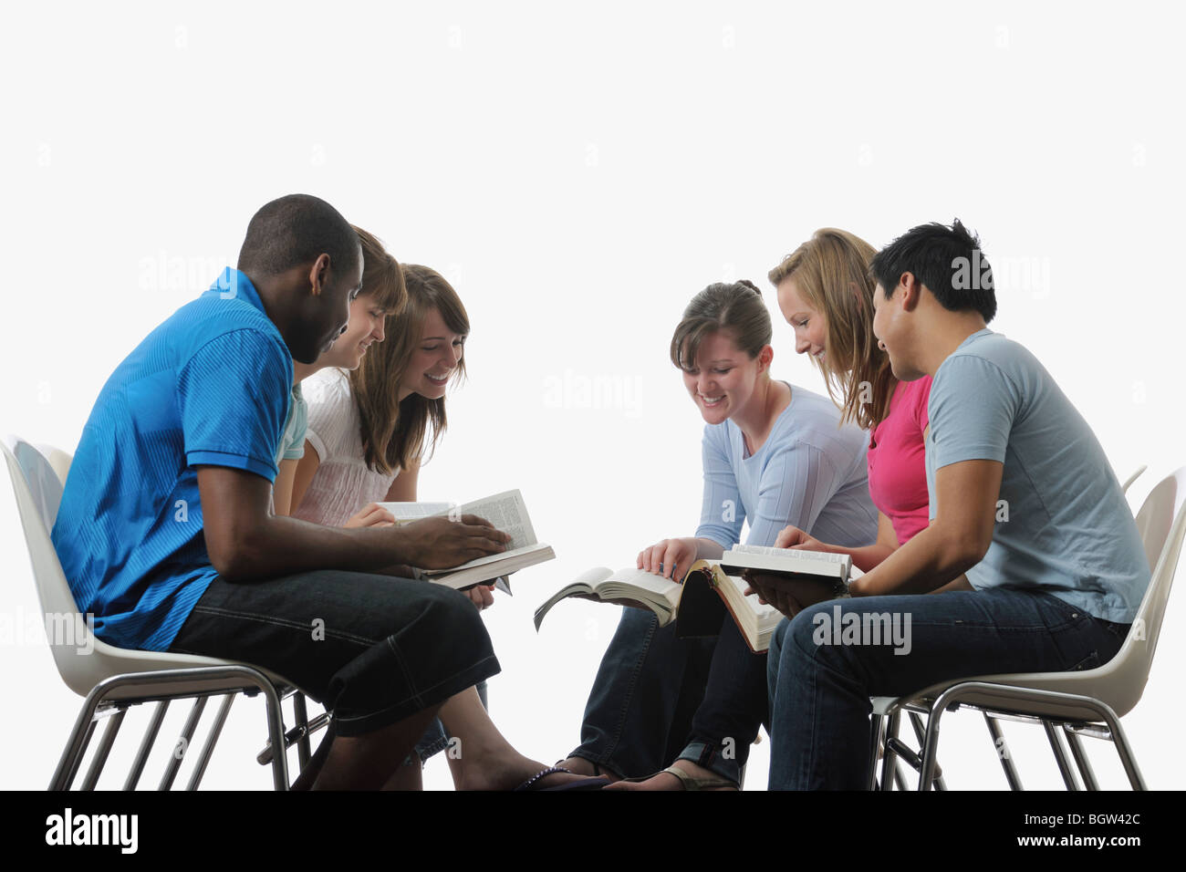 A diverse group of young adult Christians Stock Photo Alamy
