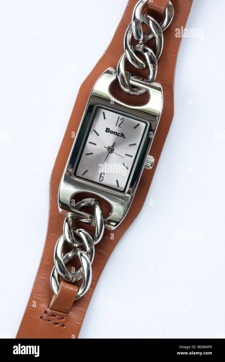 ladies style wristwatch by Bench Stock Photo