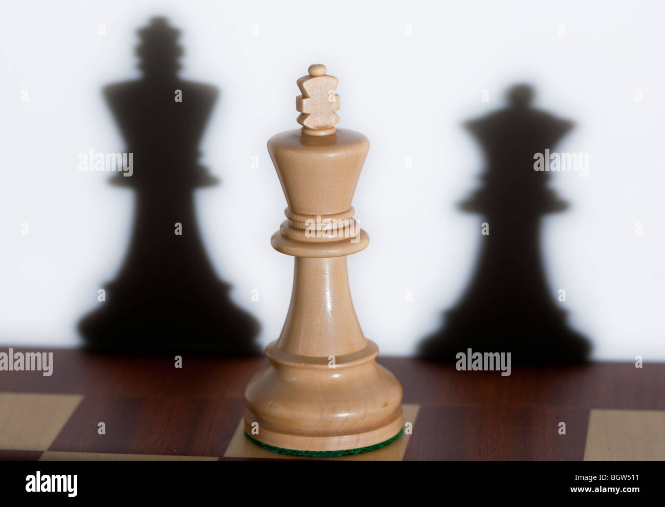 King and Queen Chess Piece Silhouette Graphic by martcorreo