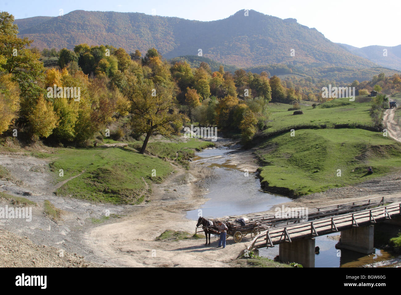 Balkan Mountain near Kotel Stock Photo