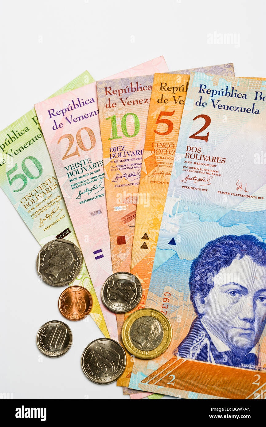 Bolivar coin hires stock photography and images Alamy