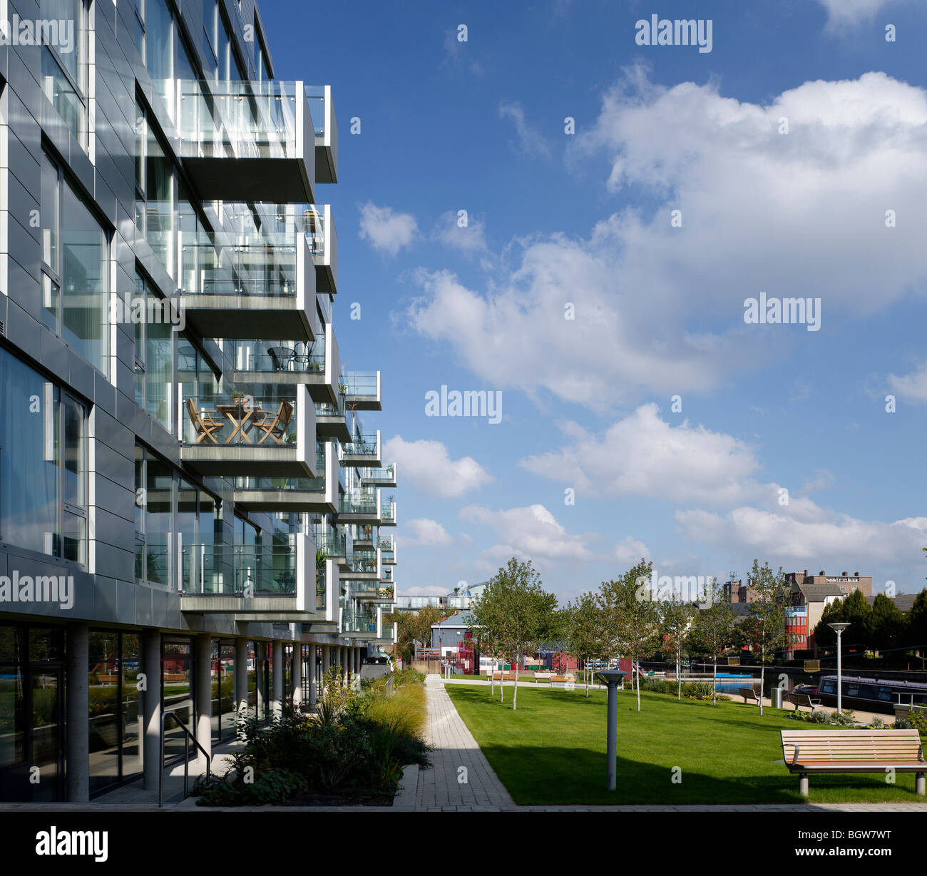 angel waterside flats Stock Photo Alamy