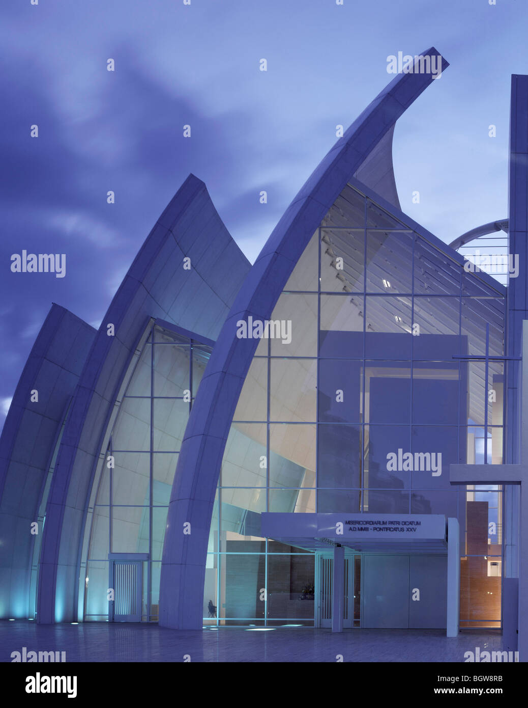 JUBILEE CHURCH [LA CHIESA DEL DIO PADRE MISERICORDIOSO], ROME, ITALY ...