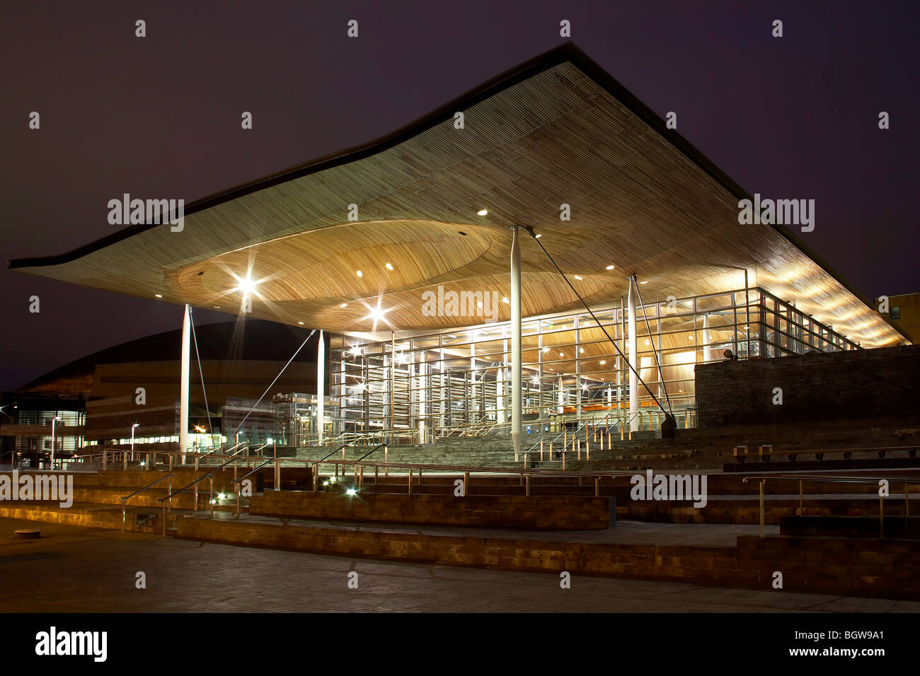 NATIONAL ASSEMBLY FOR WALES, CARDIFF, UNITED KINGDOM, RICHARD ROGERS
