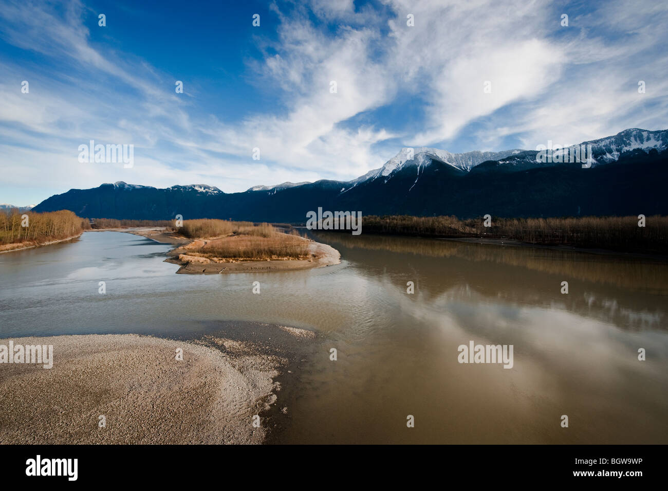 The Fraser River in the lower mainland area of British Columbia is the ...