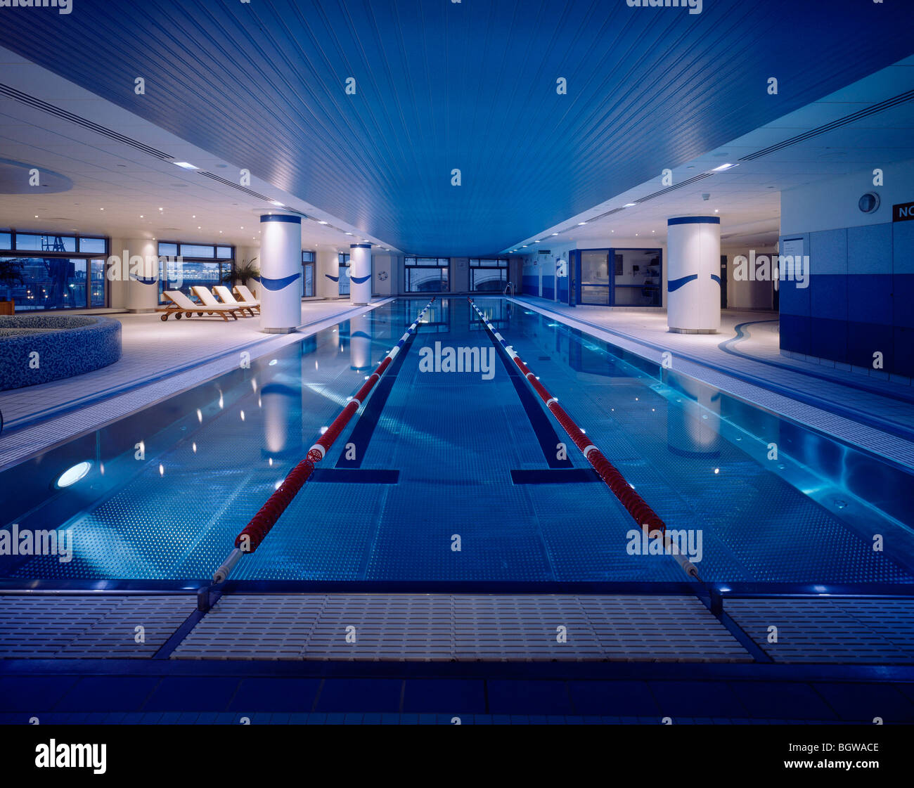 Canary Wharf Health Club London United Kingdom Small Back