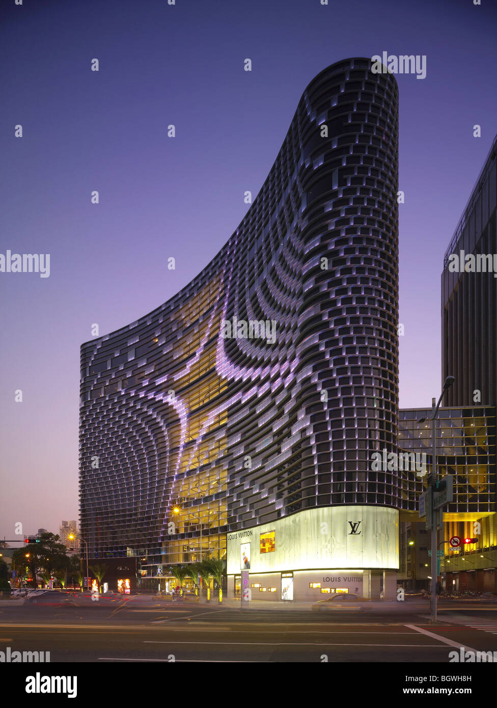 STAR PLACE, KAOHSIUNG, TAIWAN, UN STUDIO (BEN VAN BERKEL AND CAROLINE BOS) Stock Photo