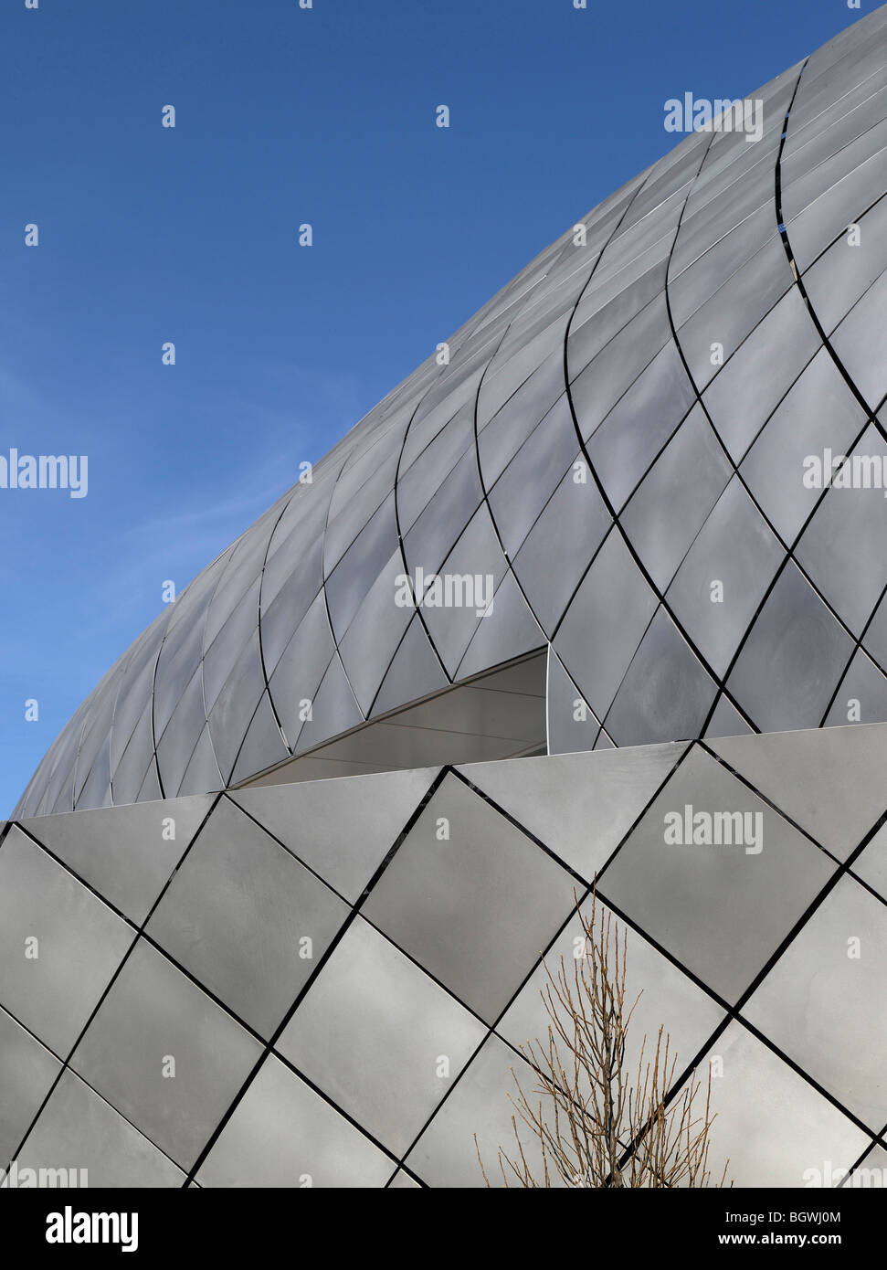 THE ARC SHOPPING CENTRE, BURY ST EDMUNDS, UNITED KINGDOM, VERETEC WITH MICHAEL HOPKINS Stock Photo