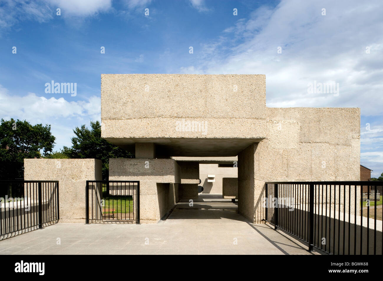 APOLLO PAVILION, PETERLEE, UNITED KINGDOM, VICTOR PASMORE Stock Photo