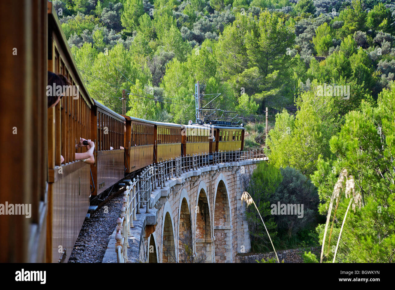 Palma soller train hi-res stock photography and images - Alamy