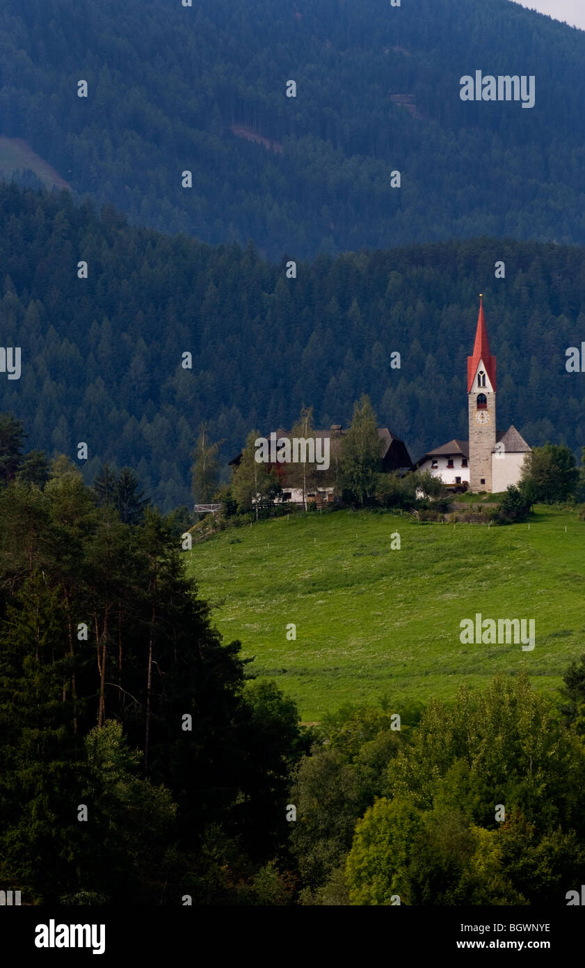 Beautiful lonely 500 year old church called St Margaret with lake near ...