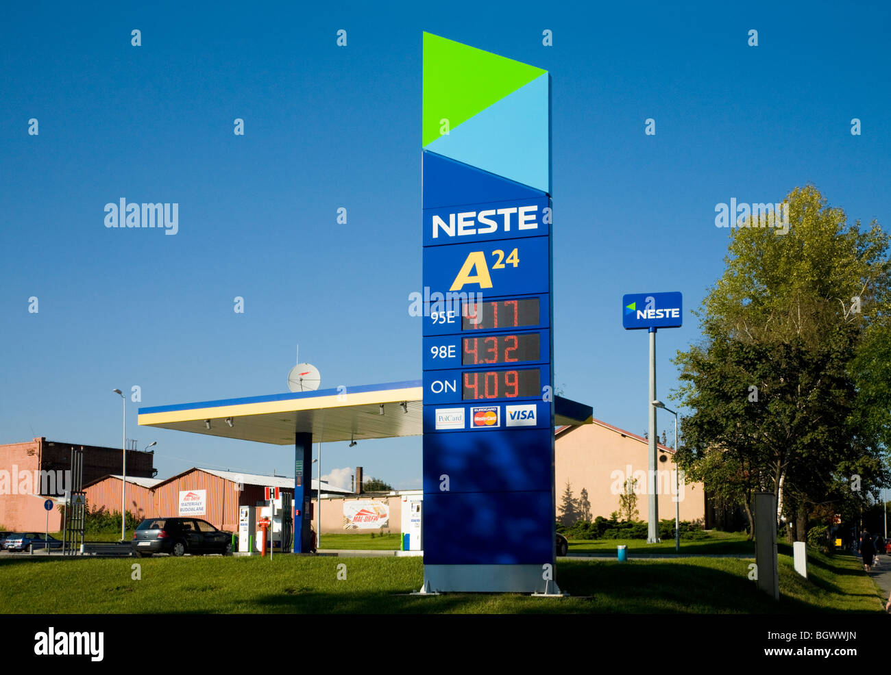Petrol service station finland hi-res stock photography and images - Alamy