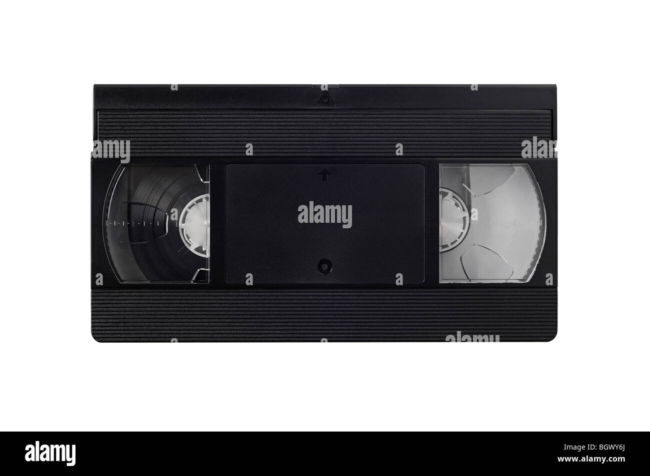 Video Tape Cut Out Stock Photo