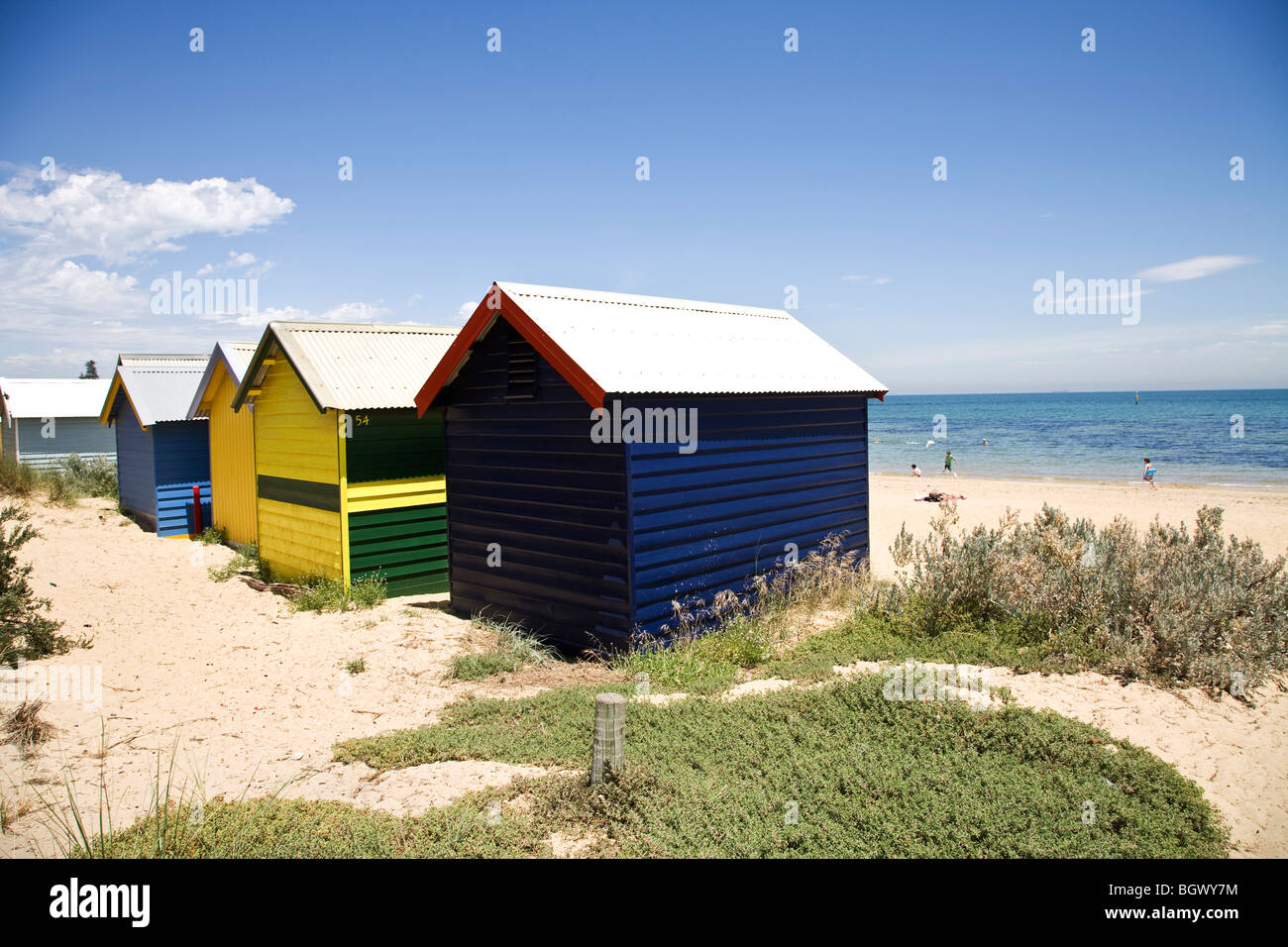 Beach Huts at Brighton Beach, Melbourne, Australia Stock Photo Alamy