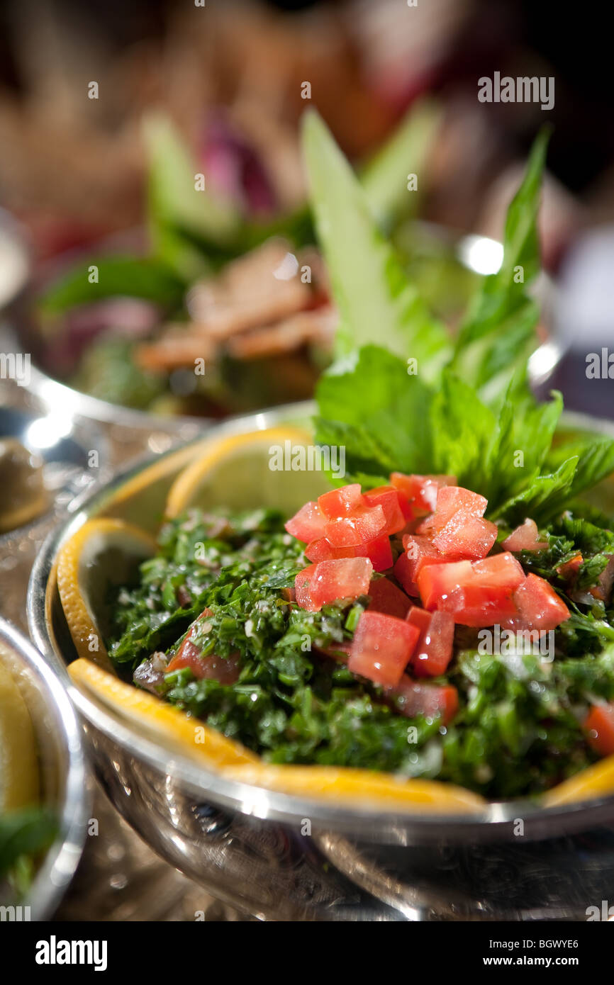 Tabbouleh Arabic abūlah tabouleh or tabouli) is a Levantine Arab salad