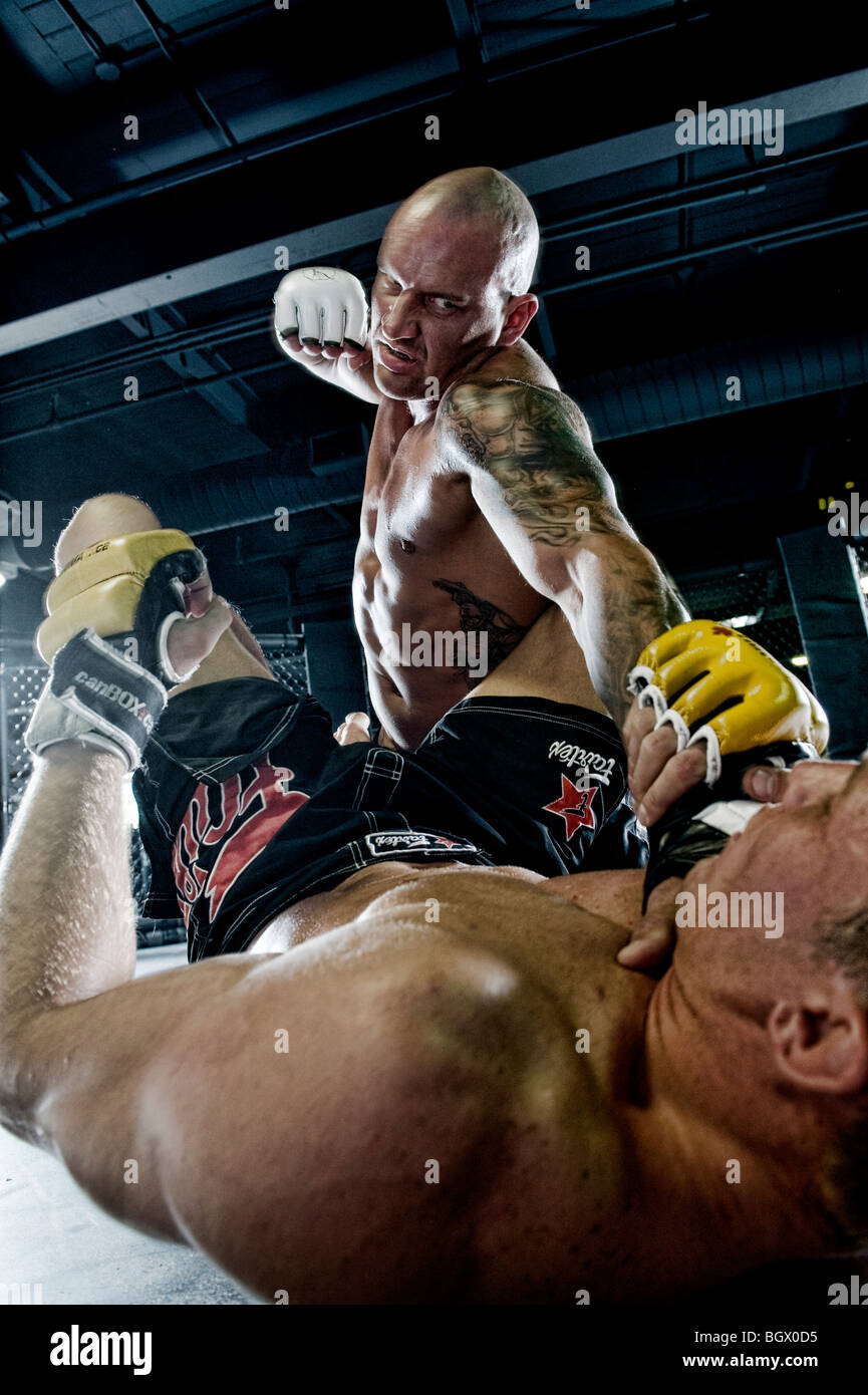 Competitive Fight Ultimate fighting champions hi-res stock photography and images - Alamy