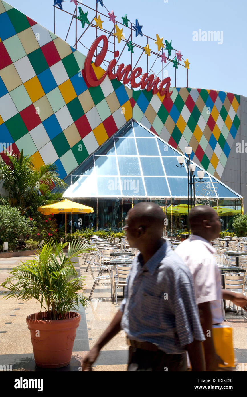 Cinema inside the Maputo Shopping center, Mozambique Stock Photo Alamy