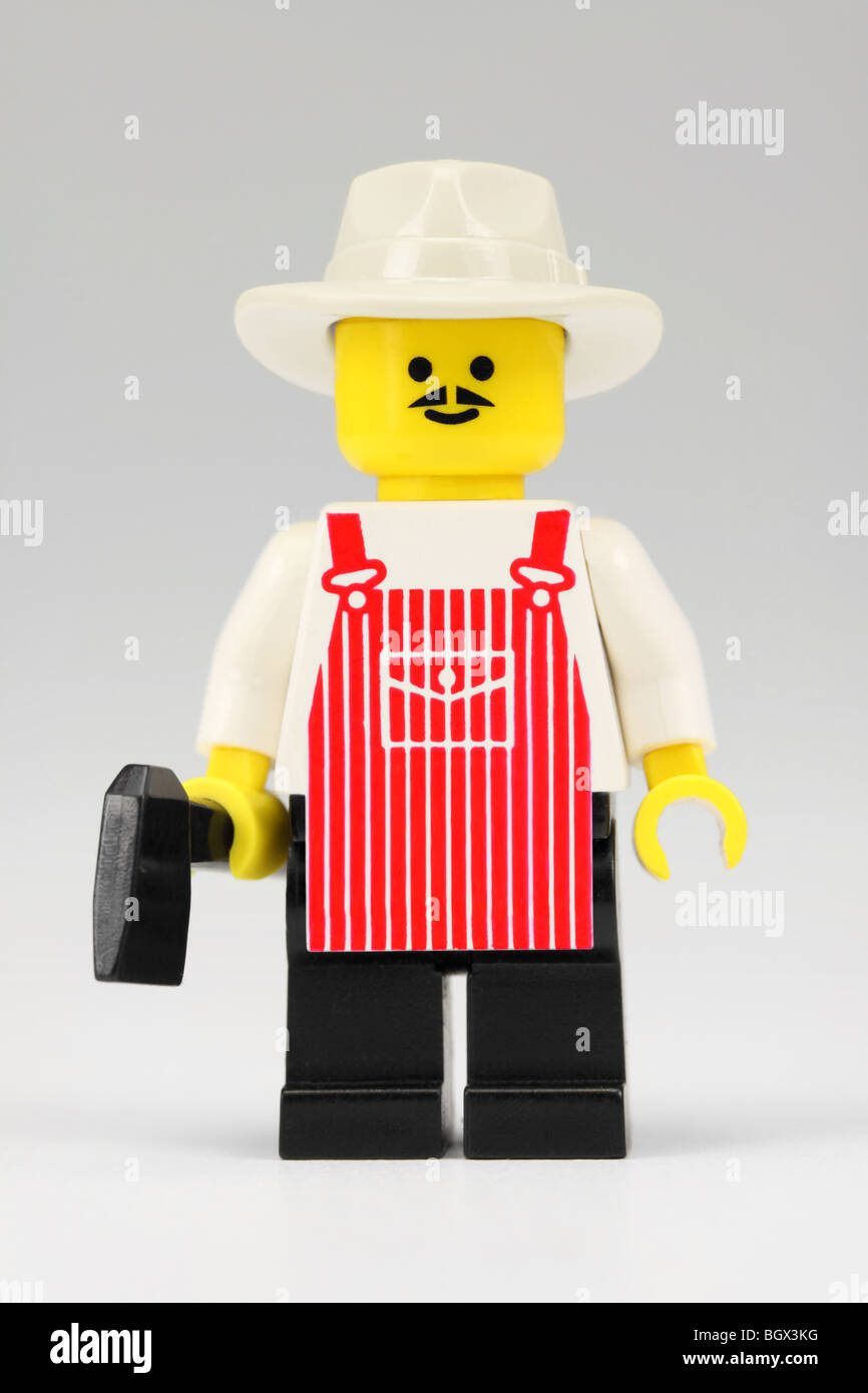 Lego butcher Stock Photo