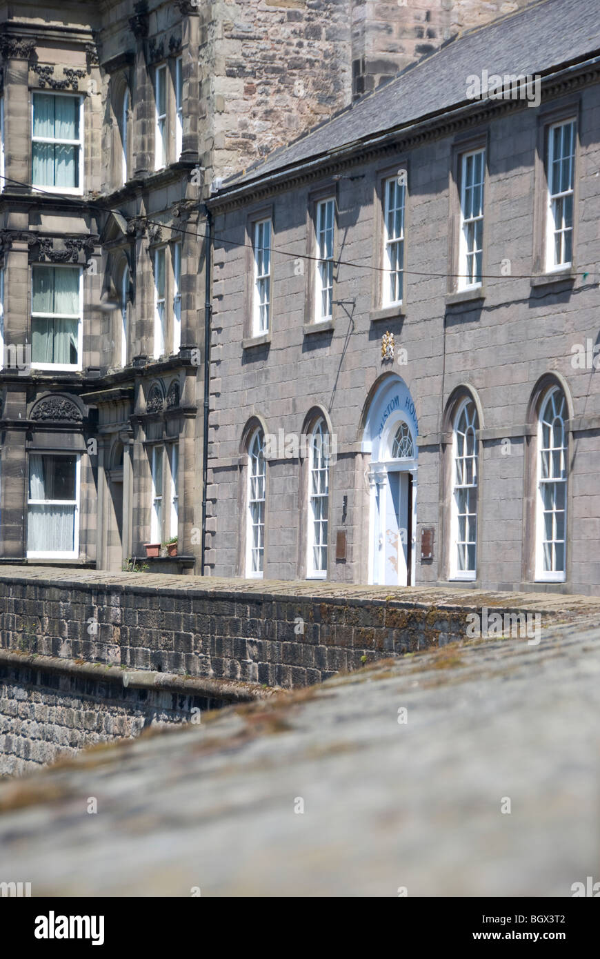 Picture of Custom House in Berwick Upon Tweed Stock Photo Alamy