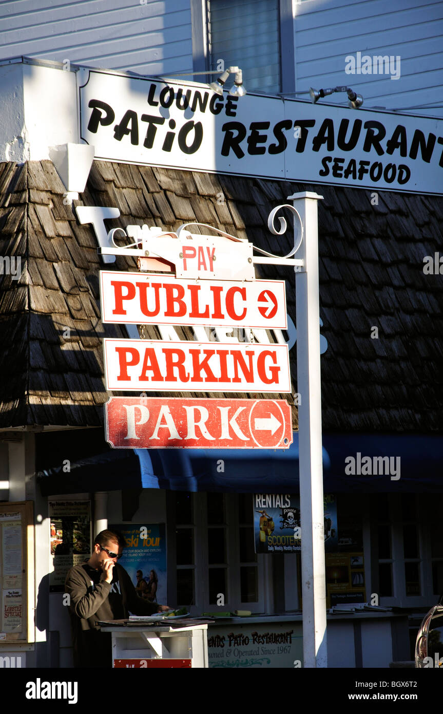 Public parking sing, Key West, Florida, USA Stock Photo Alamy