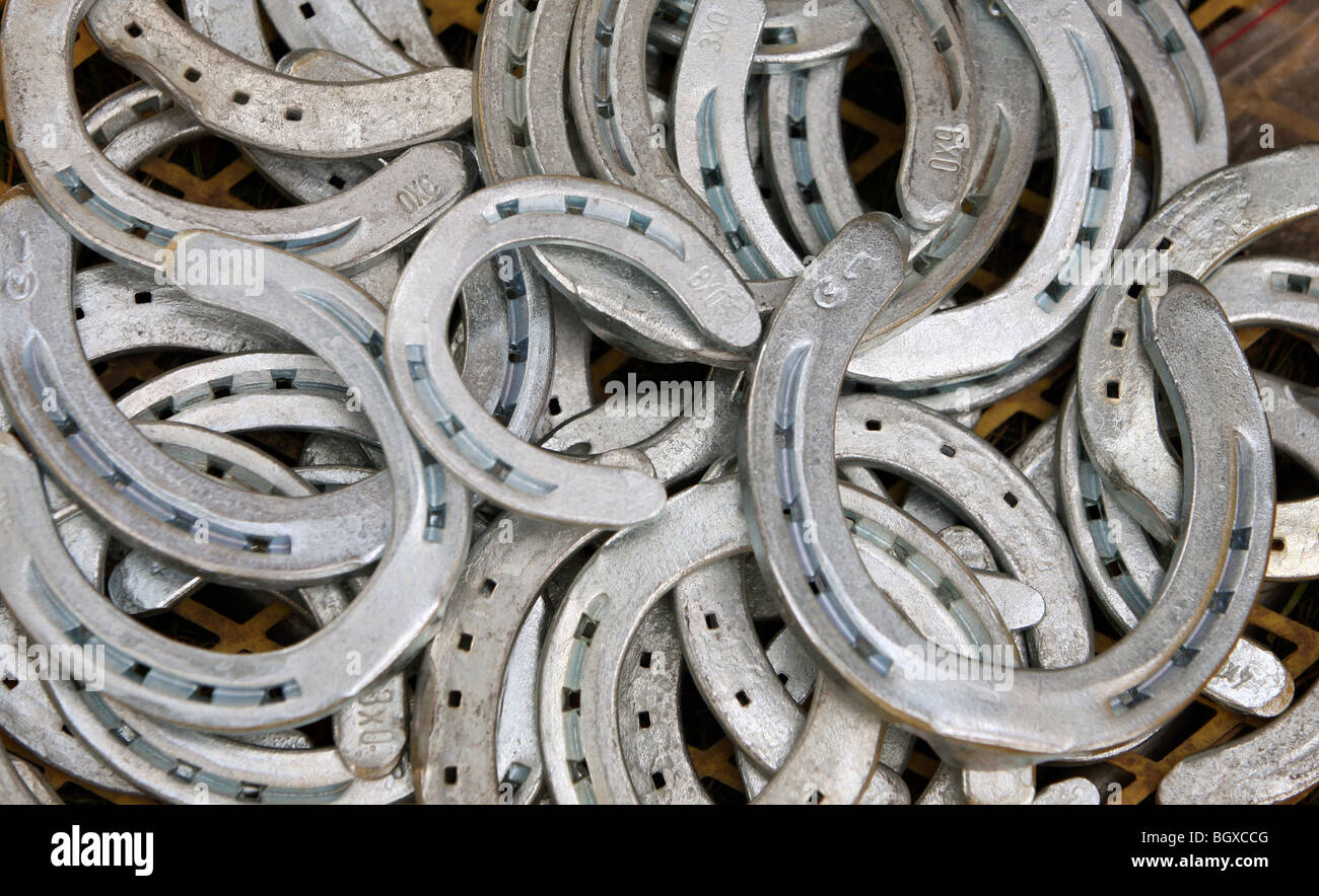 Horseshoes Stock Photo
