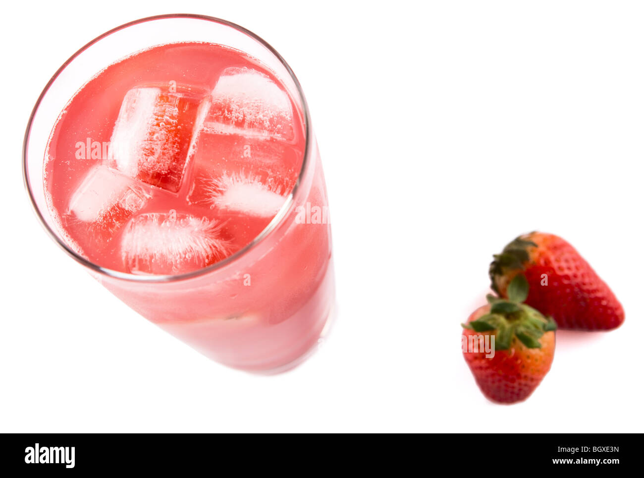 Berry Blush Cocktail Stock Photo Alamy