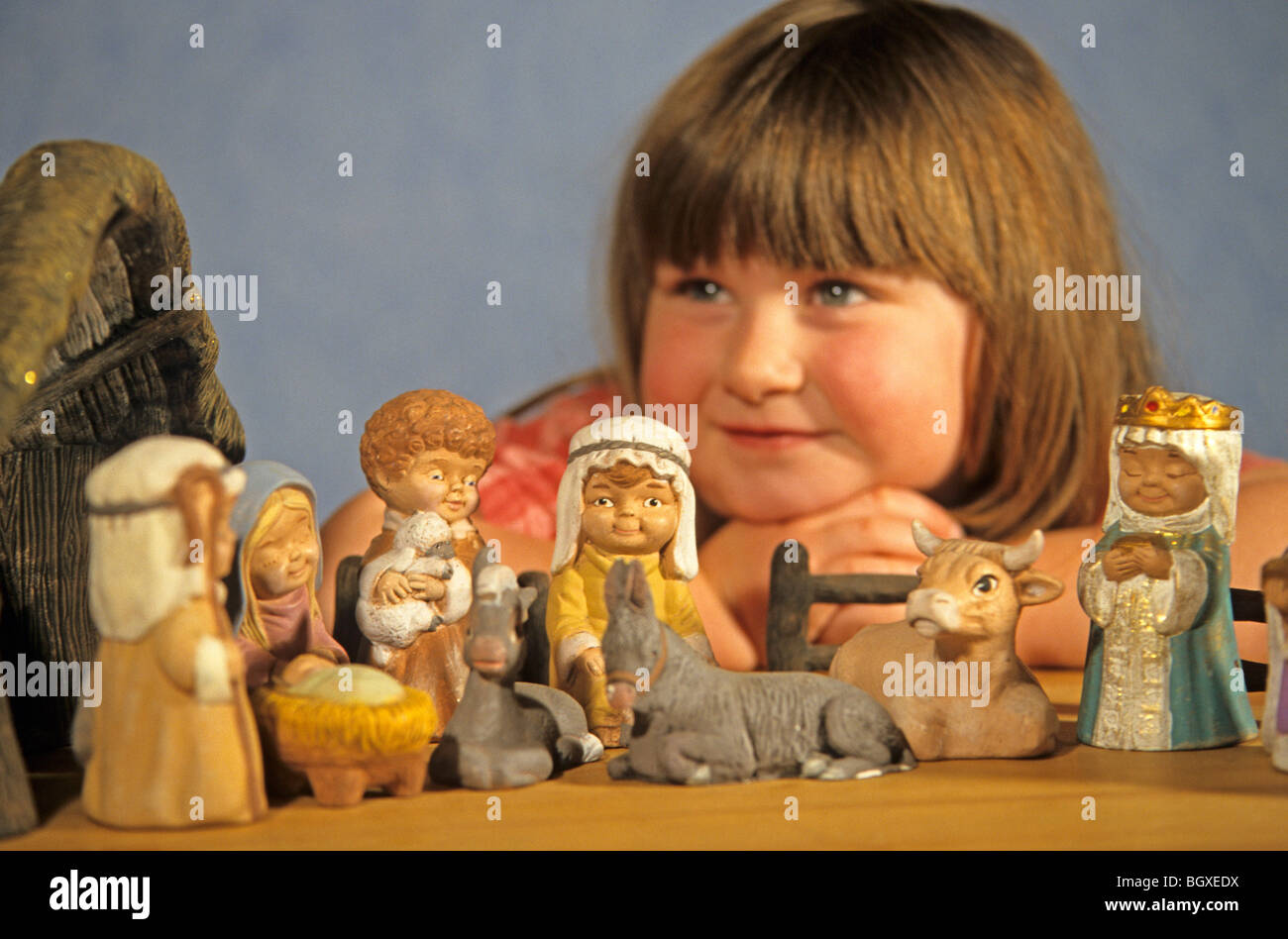 Nativity set hires stock photography and images Alamy