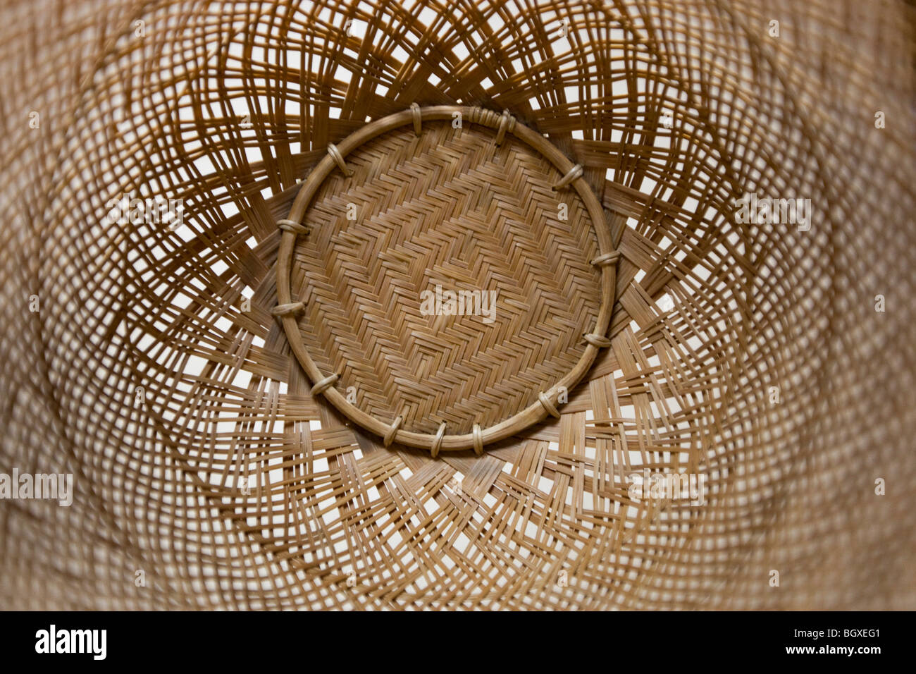 A collection of old and rare bamboomade cultural artifacts, owned by