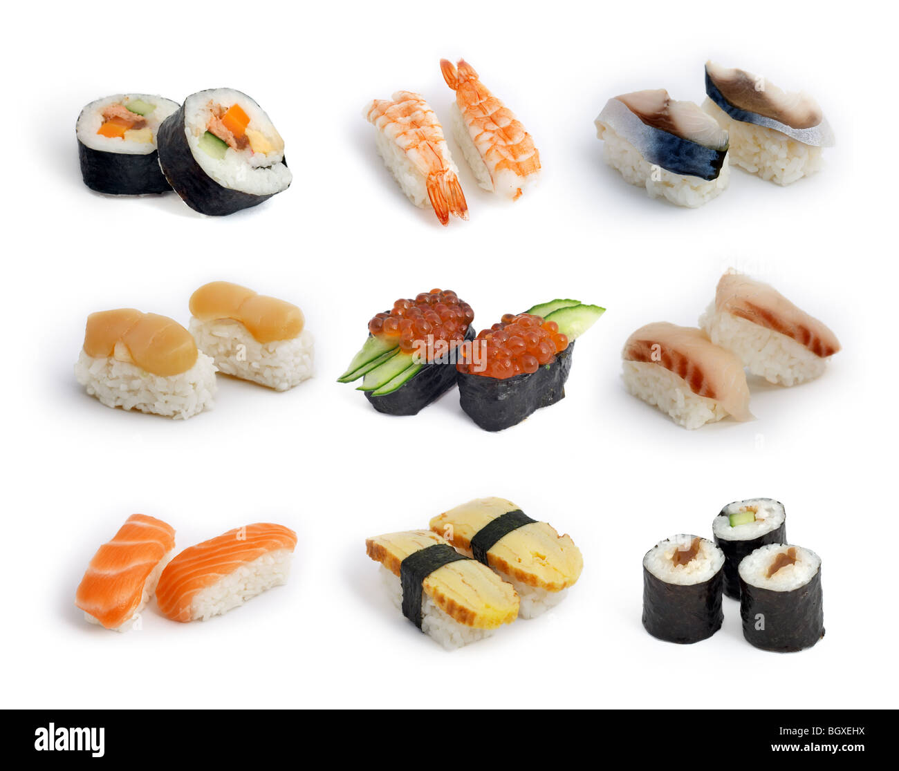 Sushi set Stock Photo