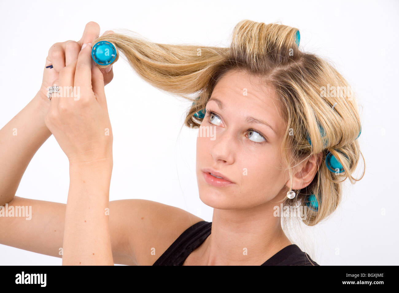  Curl care hi-res stock photography and images - Alamy
