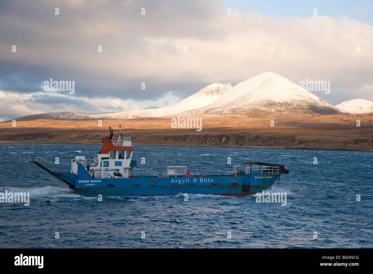 Isle of Jura passenger Ferry Stock Photo