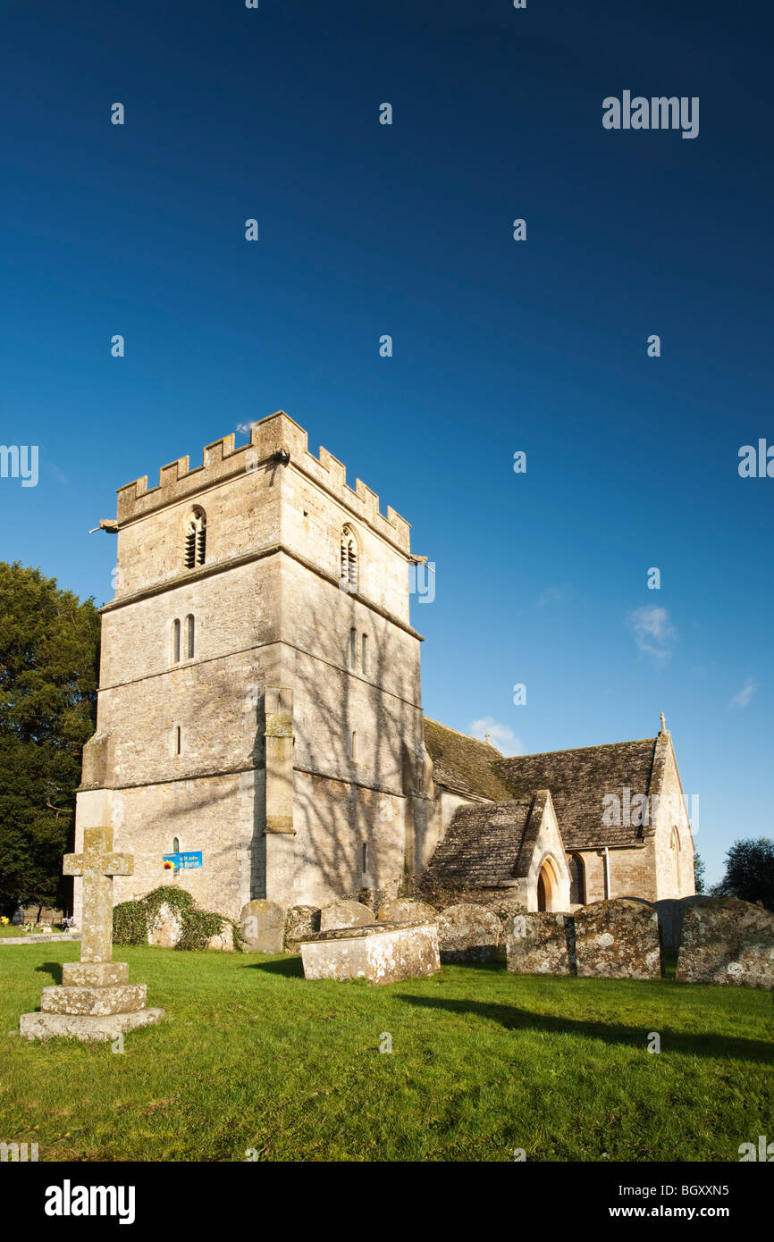 St John the Baptist Church in the Wiltshire village of Latton near