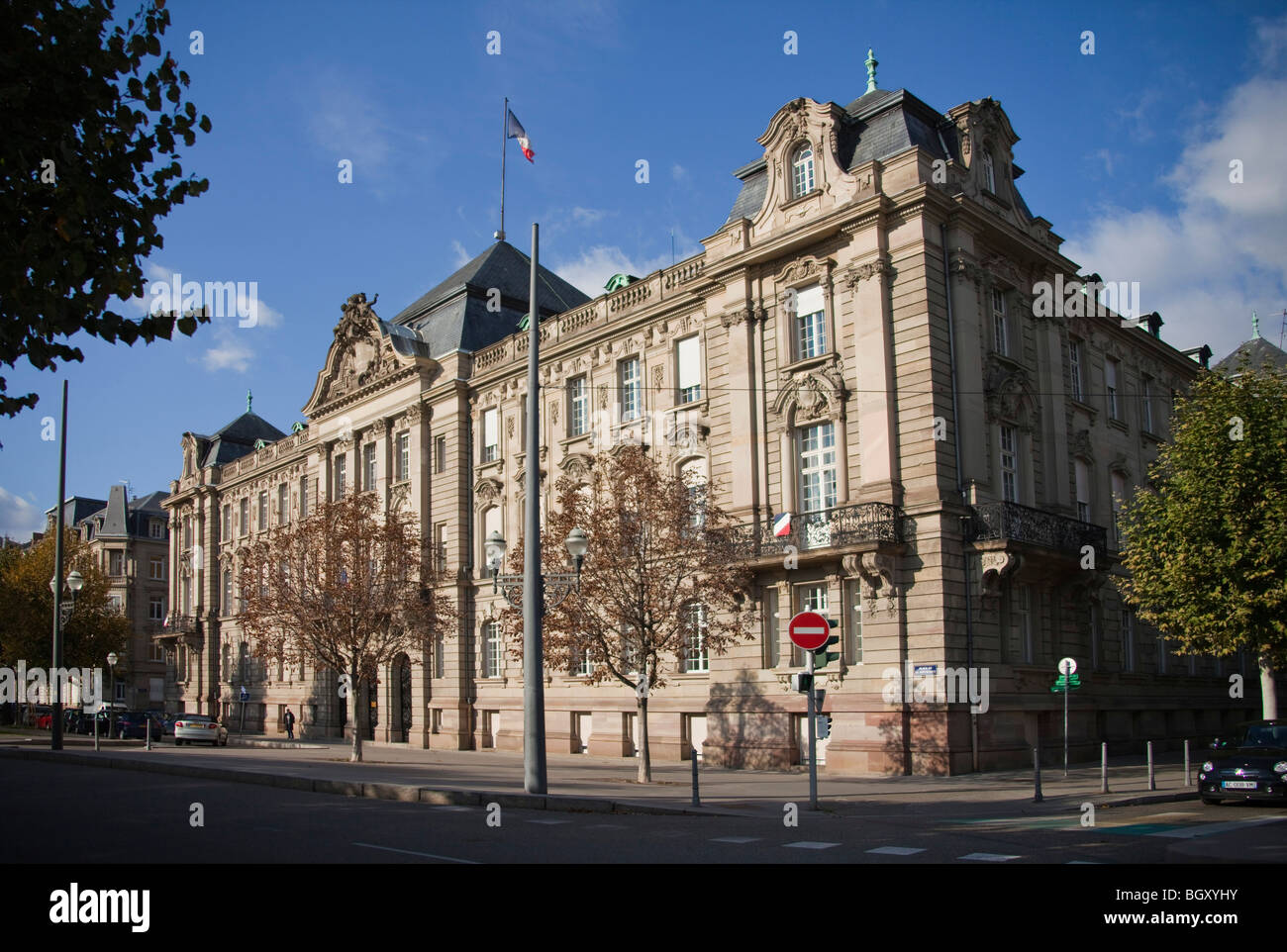 official government building Museum palais in strasbourg Alsace france  Horizontal building 099942 Strasbourg Stock Photo - Alamy