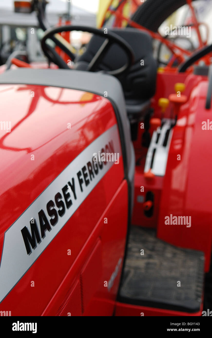 Massey Ferguson Tractor. Stock Photo