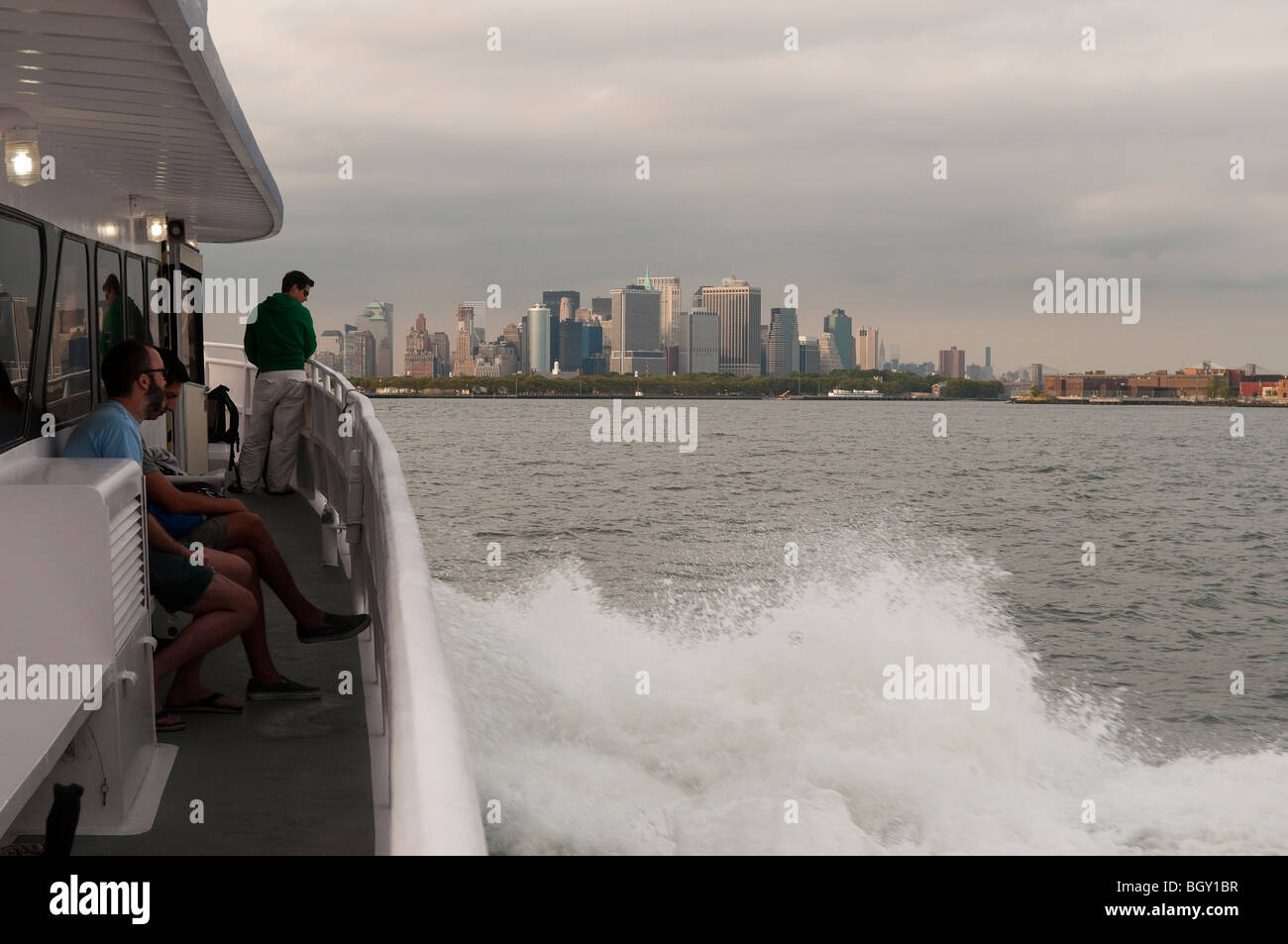New York City Water Taxi Stock Photo Alamy