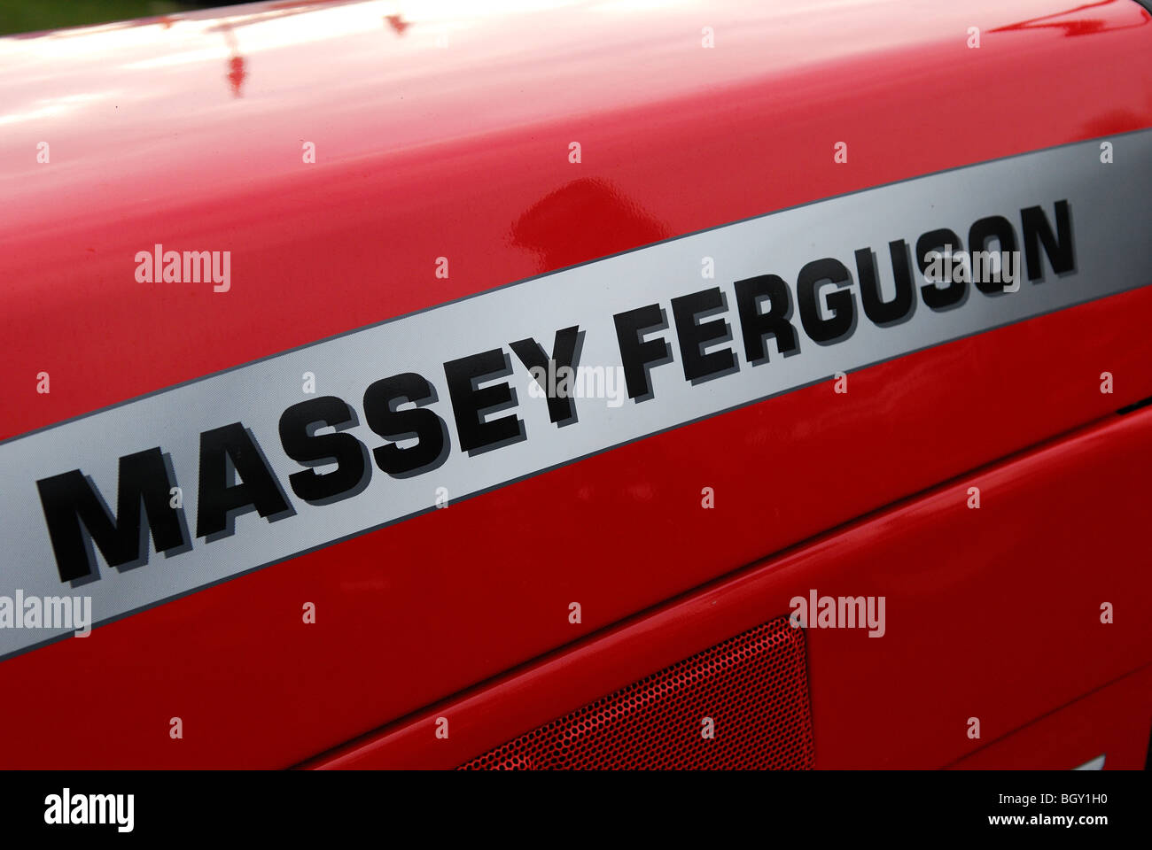 Massey Ferguson Tractor. Stock Photo