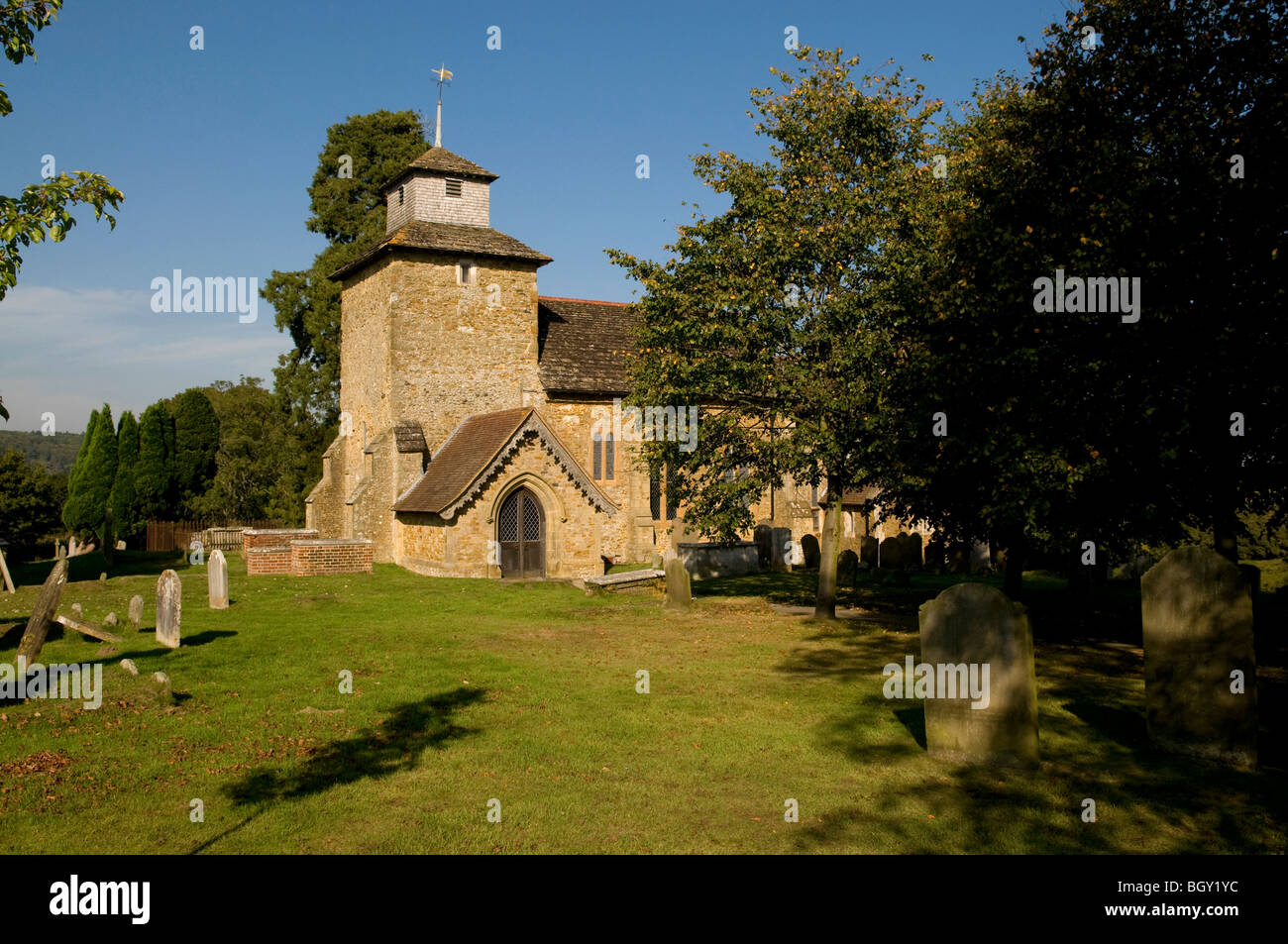 Church of St John the Evangelist, Wotton, Surrey Stock Photo Alamy
