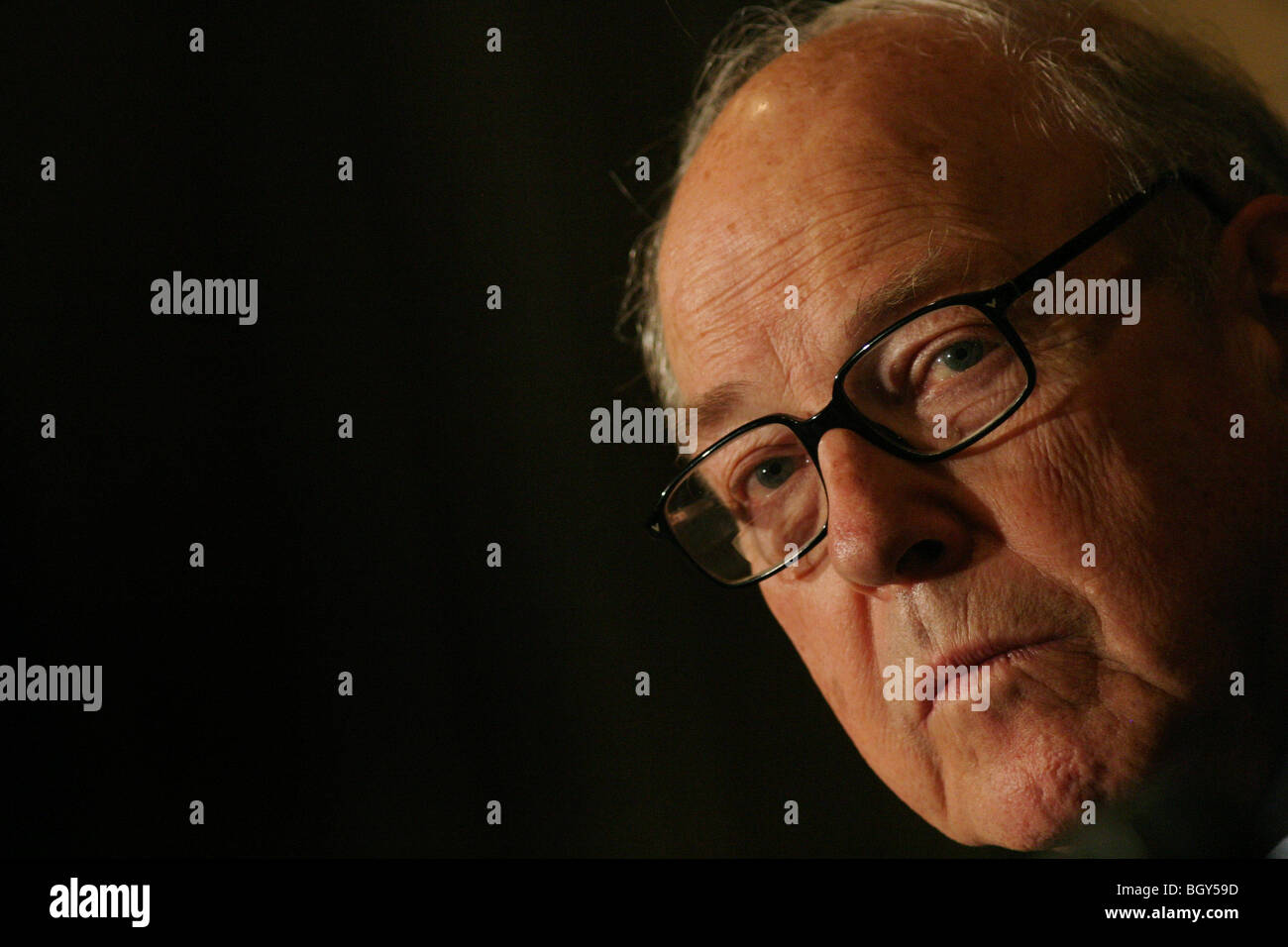 Dr. Hans Blix, Chairman of the Weapons of Mass Destruction Commission Stock Photo