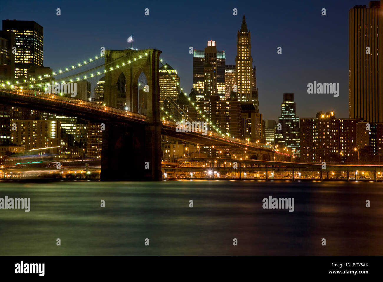 New york and brooklyn bridge hi-res stock photography and images - Alamy