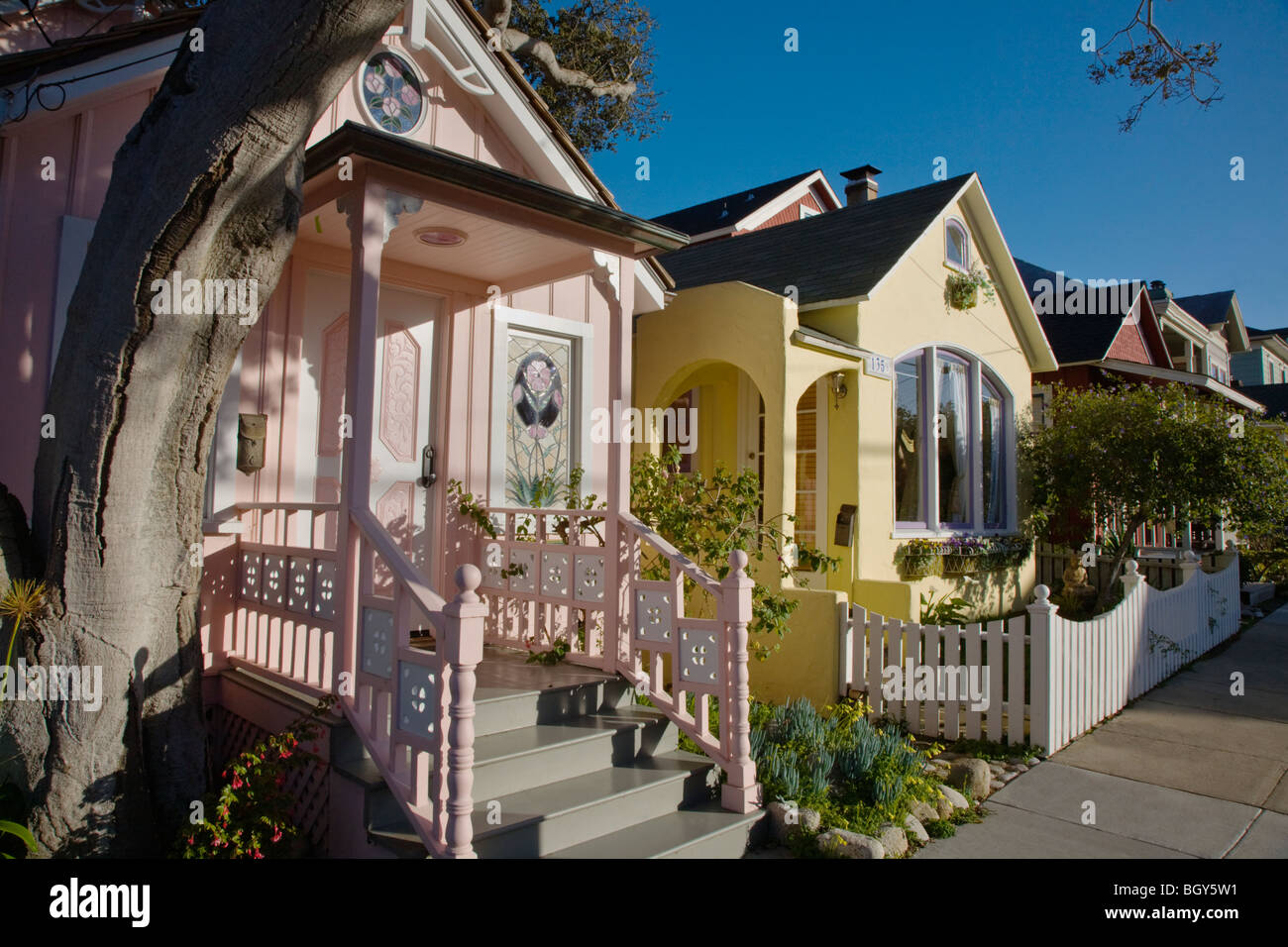 HISTORICAL HOMES build by fisherman in the early days PACIFIC GROVE
