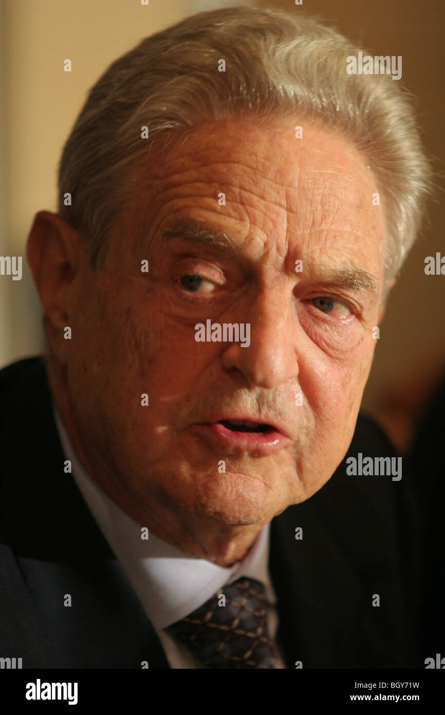 Soros, Chairman of Soros Fund Management, hedge fund manager
