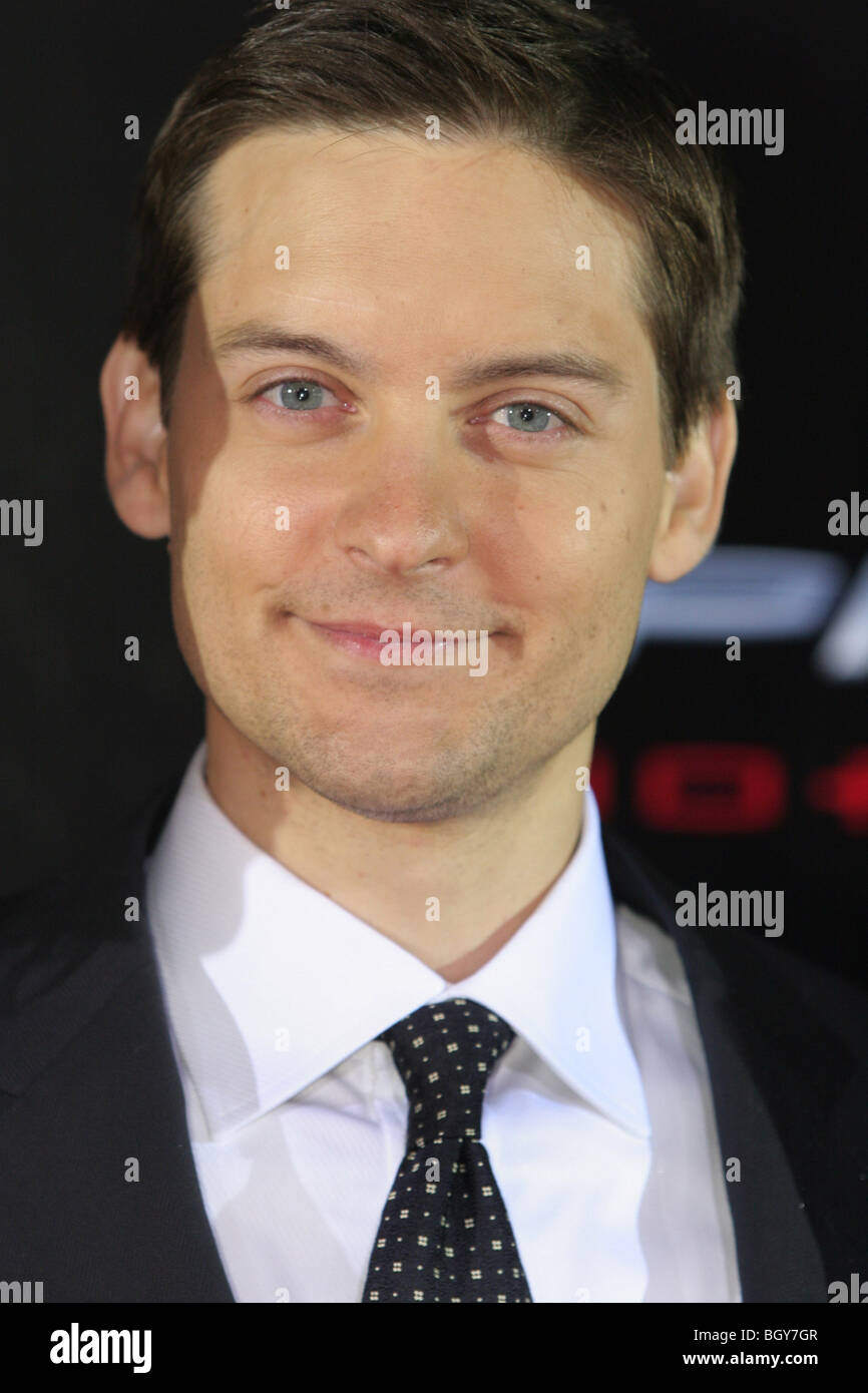 SPIDERMAN 3' WORLD PREMIERE, TOKYO, JAPAN, Apr. Monday 16th 2007. Tobey  Maguire Stock Photo - Alamy