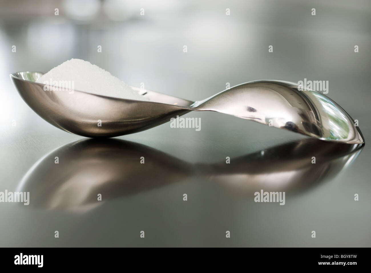 Scoop full of sugar Stock Photo Alamy