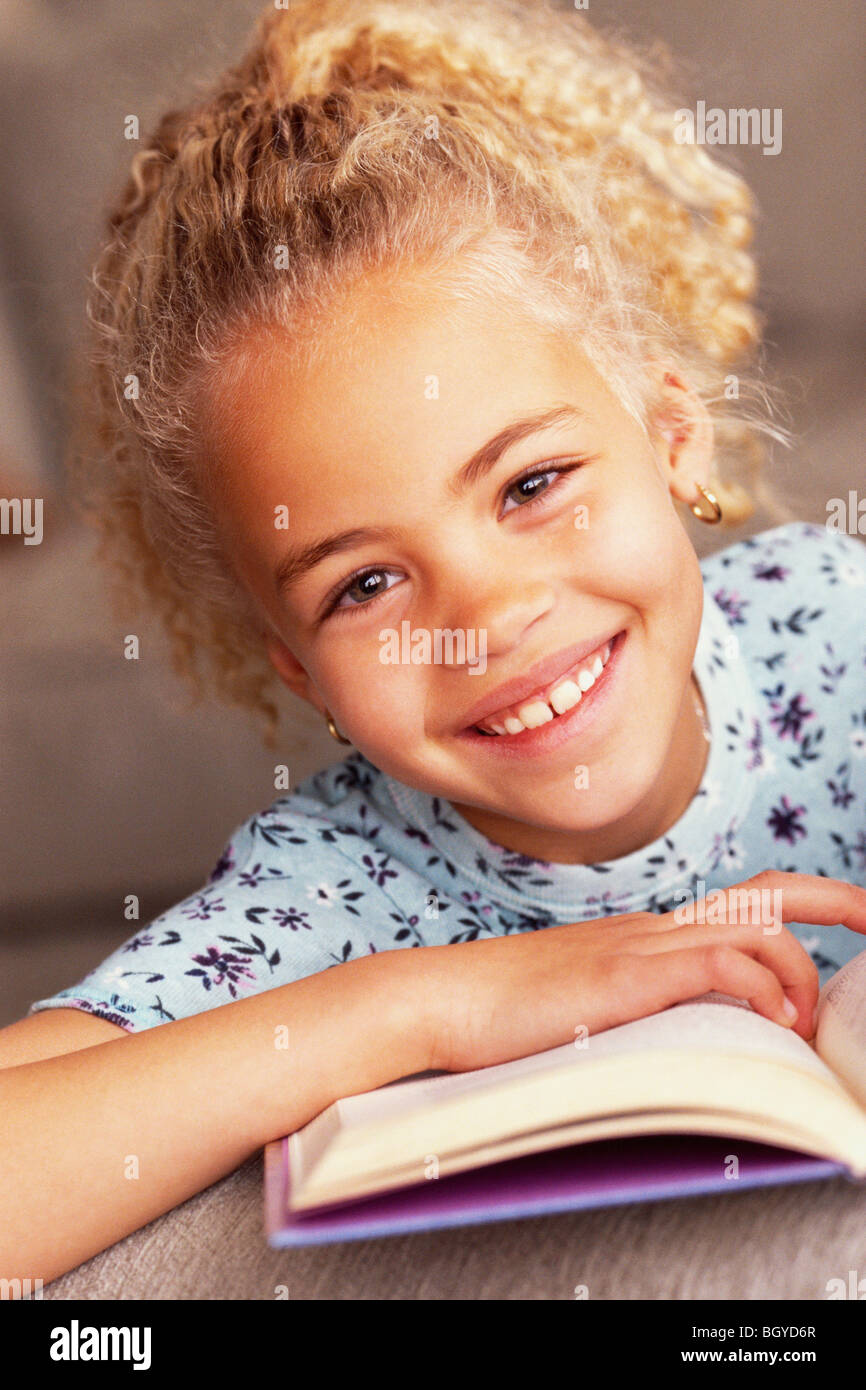Portrait of a young girl in classroom Stock Photo - Alamy