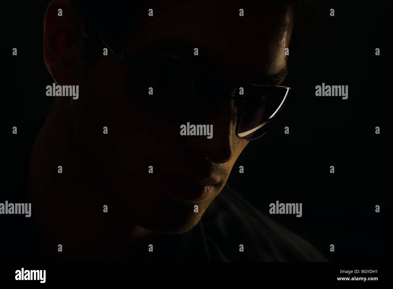 Portrait male wearing sunglasses hi-res stock photography and images ...